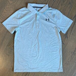 Under Armour Men's Light Blue Polo Shirt